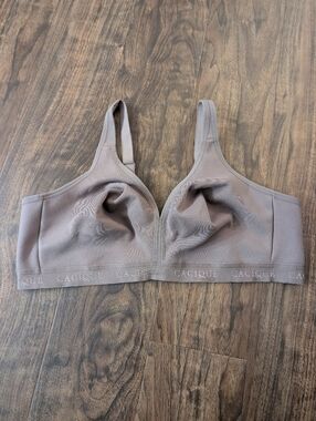 Cacique 46C Wireless Seamless Bra - Neutral Taupe
